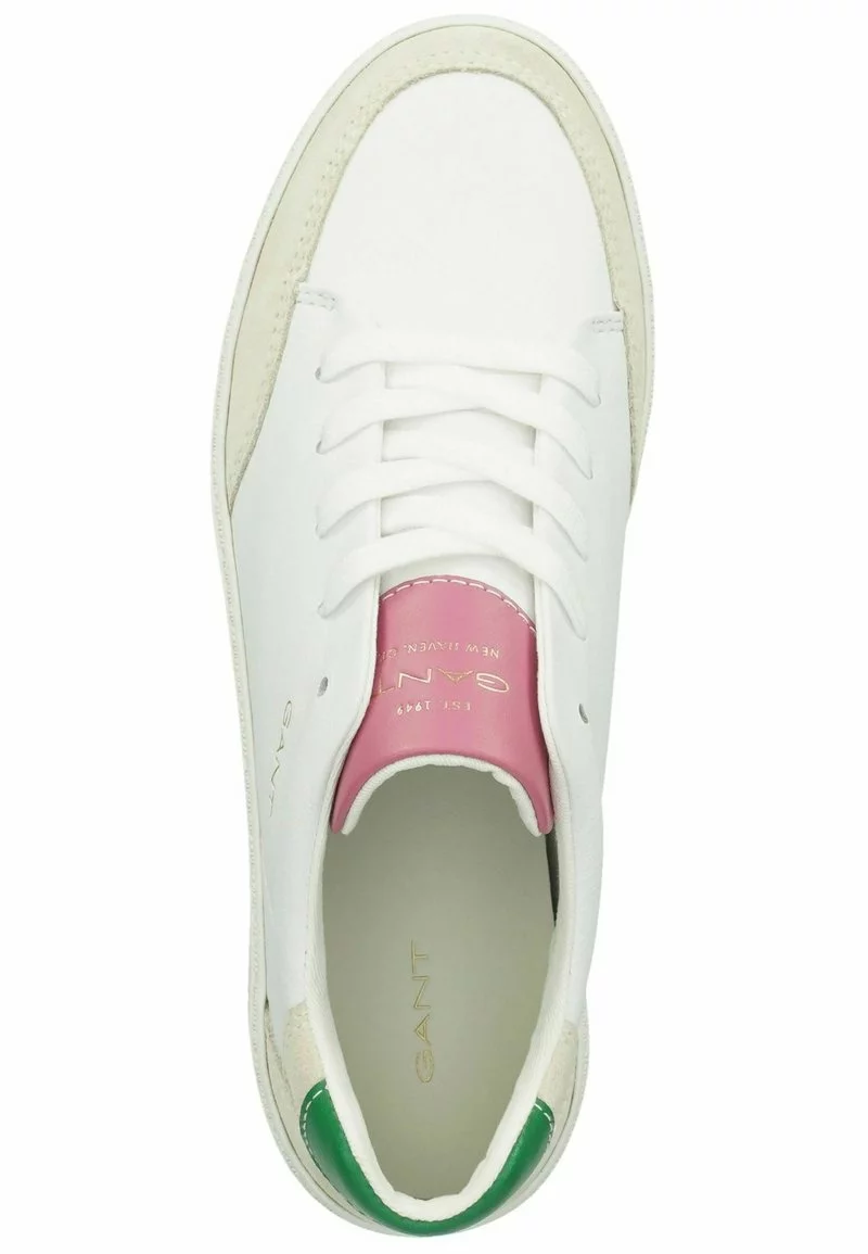GANT Donna Sneaker Low - Wht Green Pink - immagine 3