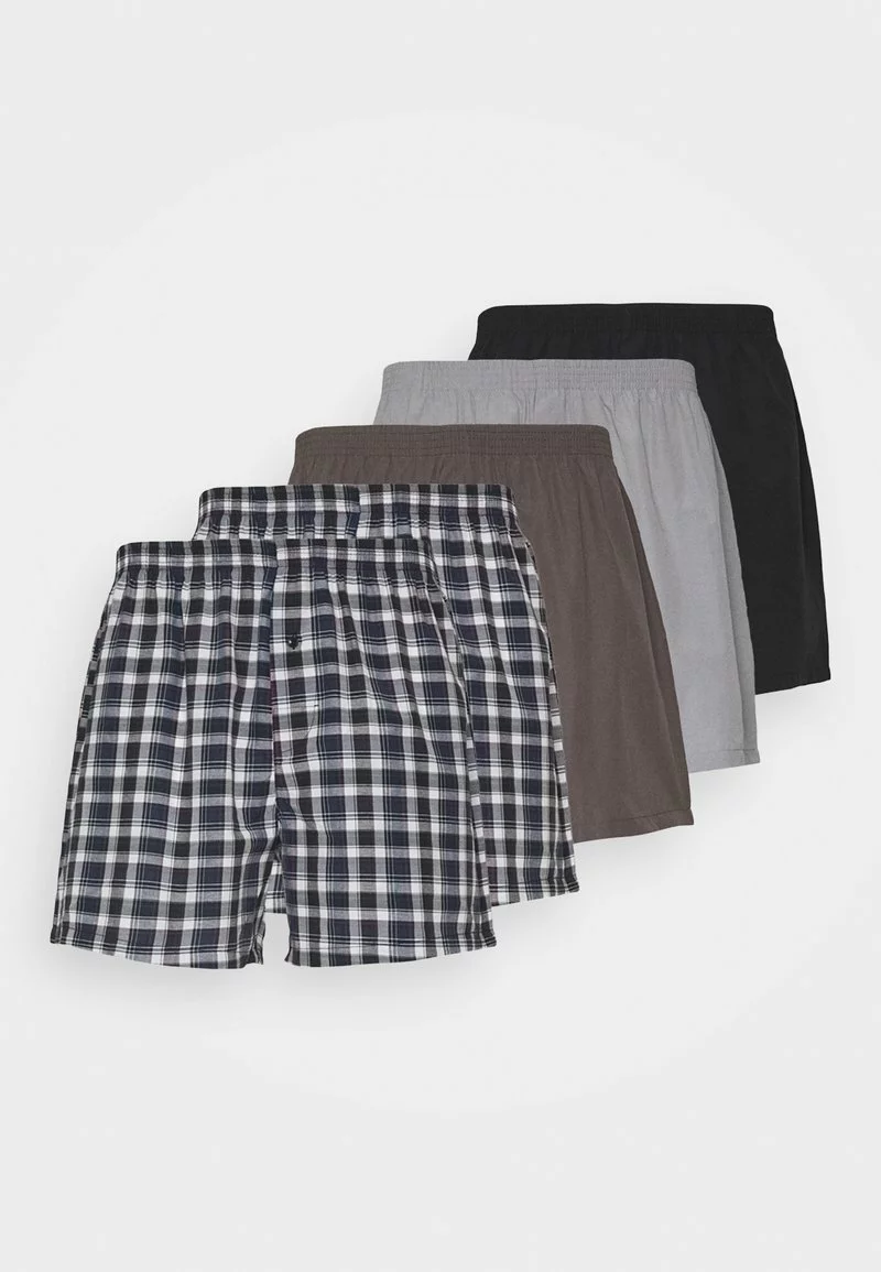 Pier One Uomo 5 PACK - Boxer - Grey - immagine 5