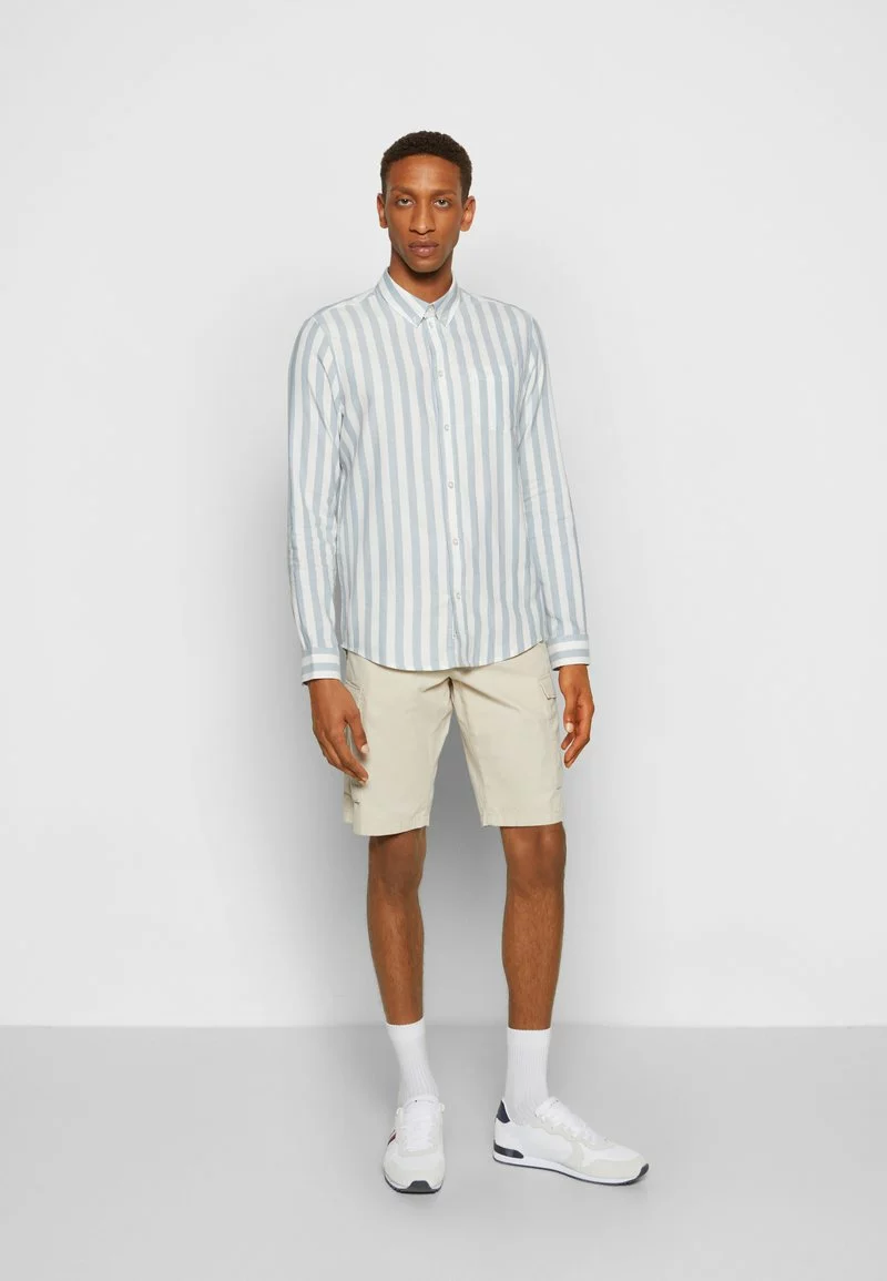 Pier One Uomo Camicia - Light Blue/white - immagine 2