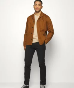 Pier One Uomo 3 PACK - T-shirt Basic - Khaki/tan/dark Blue