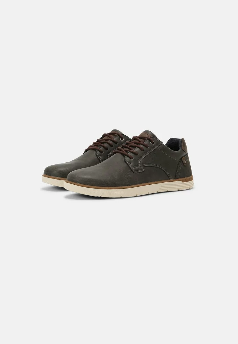 Pier One Uomo Sneakers Basse - Dark Grey - immagine 2