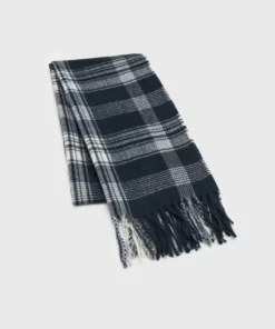 Pier One UNISEX - Sciarpa - Black/white