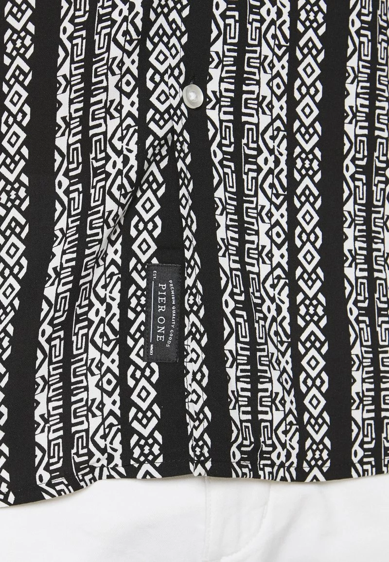 Pier One Uomo Camicia - Black - immagine 5
