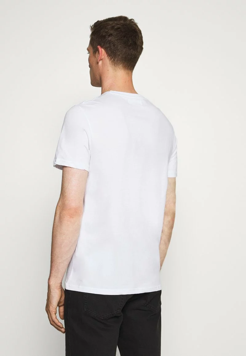 Pier One Uomo T-shirt Con Stampa - White - immagine 3