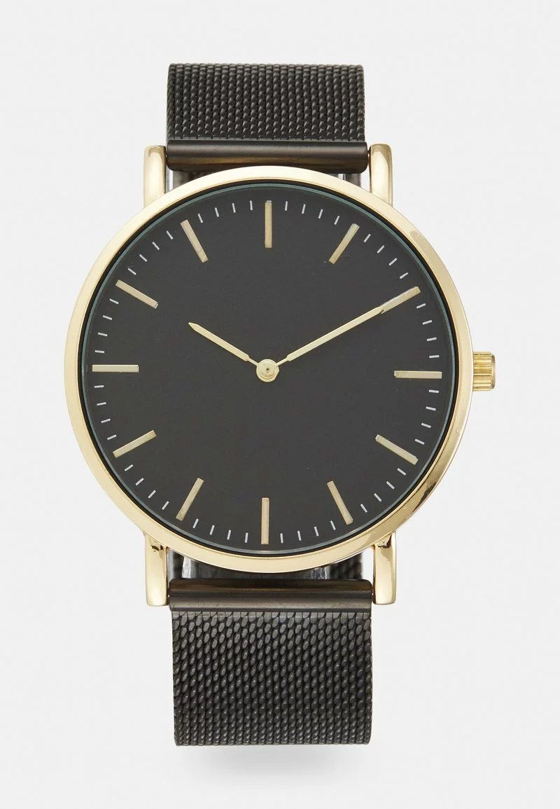 Pier One Unisex Orologio - Black/goldcoloured