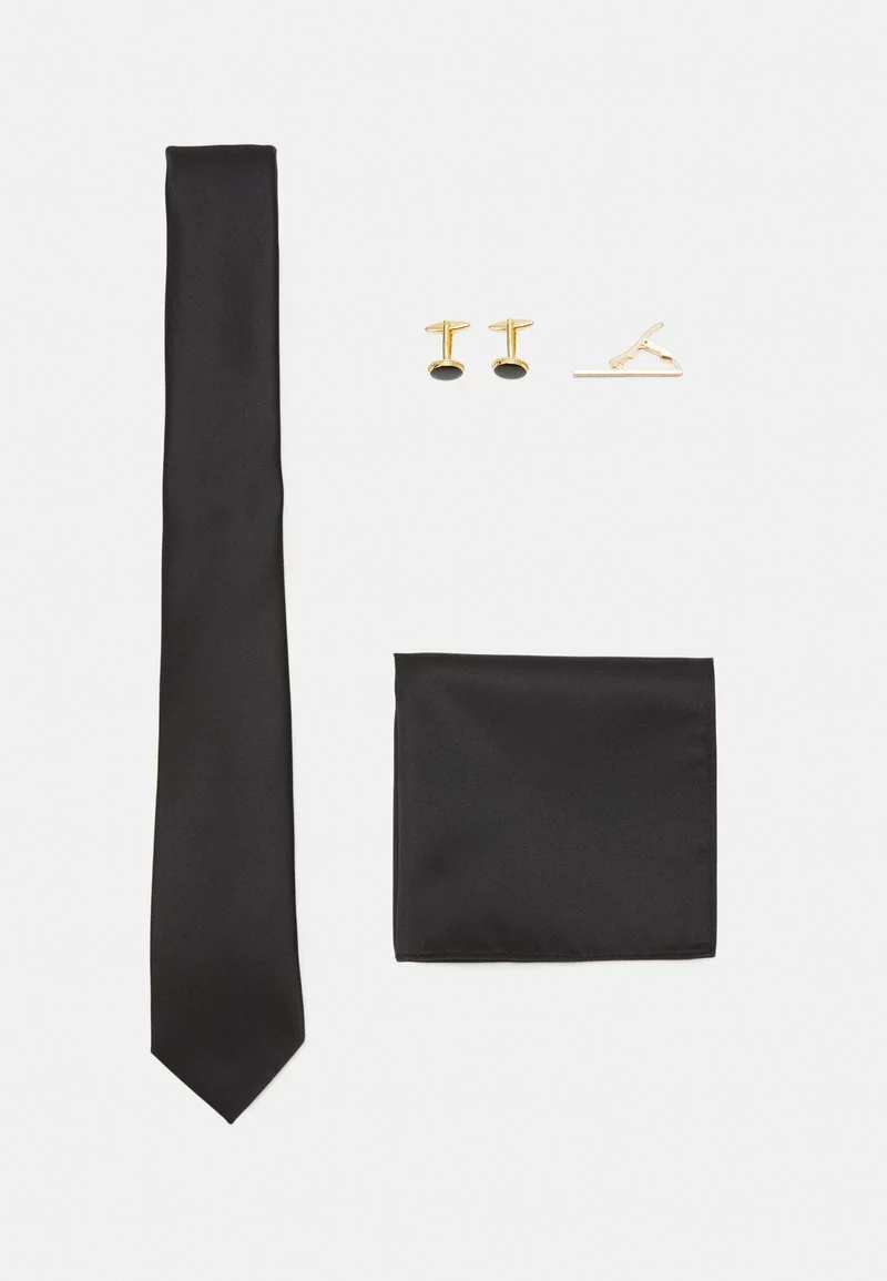 Pier One Uomo SET - Fazzoletti Da Taschino - Black