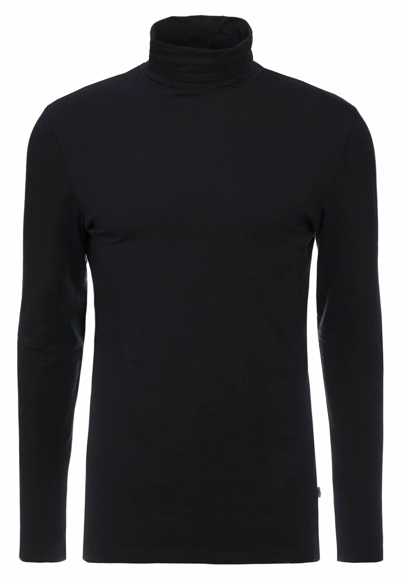 Pier One Uomo Maglietta A Manica Lunga - Black - immagine 4