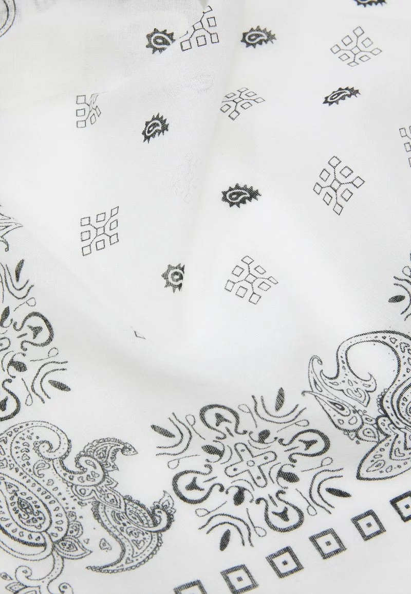 Pier One BANDANA UNISEX 3 PACK - Foulard - Black/white/beige - immagine 2