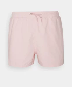 Pier One Uomo PEACHY SOFT BEACH SHORTS - Shorts Da Mare - Light Pink
