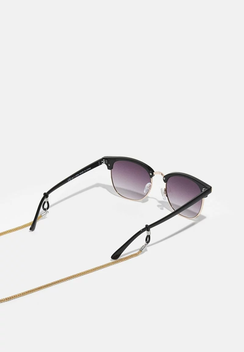 Pier One CHAIN UNISEX SET - Occhiali Da Sole - Black - immagine 2