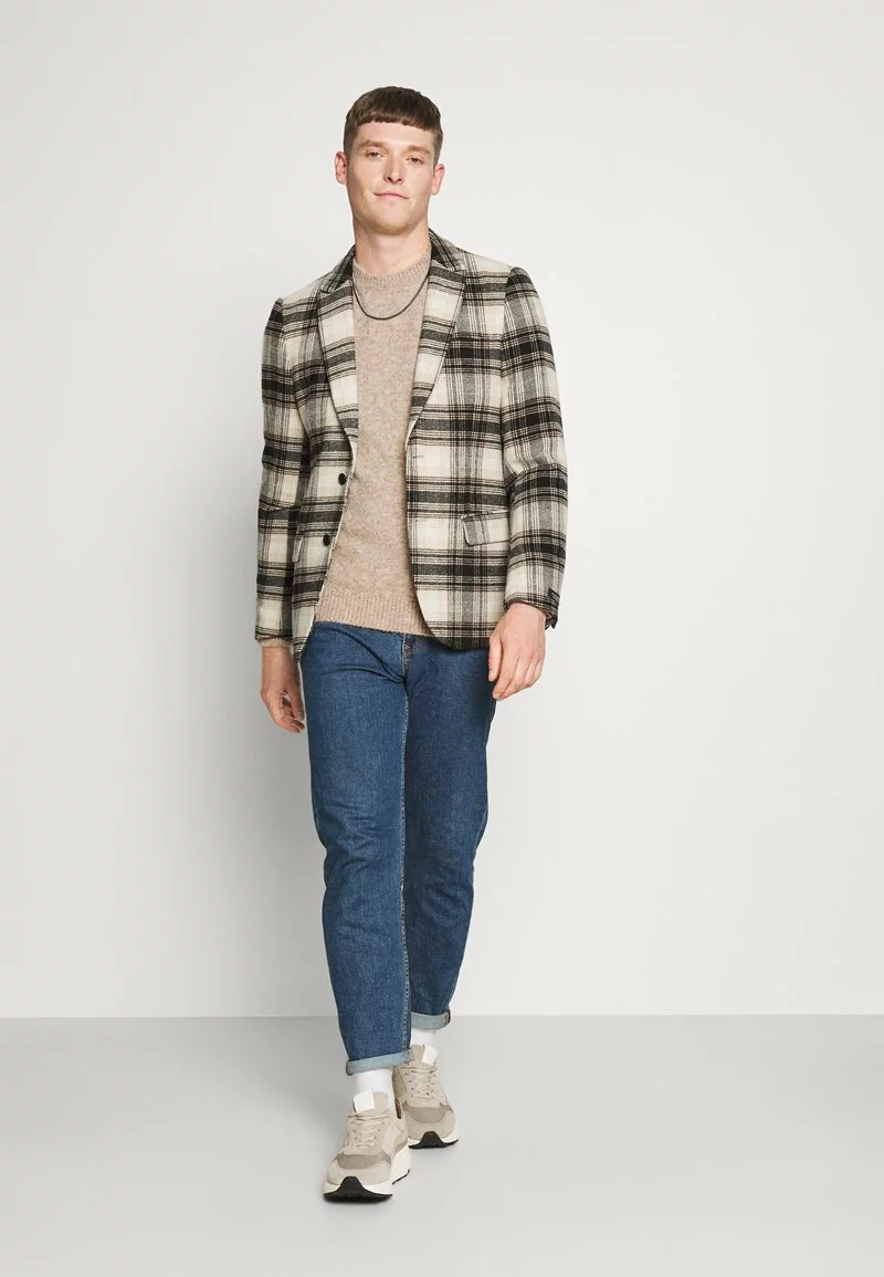 Pier One Uomo Maglione - Mottled Beige - immagine 2