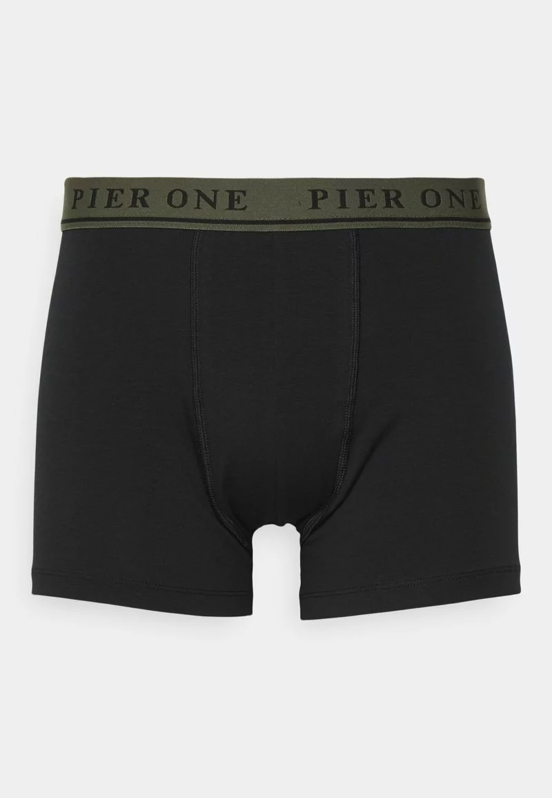 Pier One Uomo 5 PACK - Culotte - Black/khaki - immagine 2