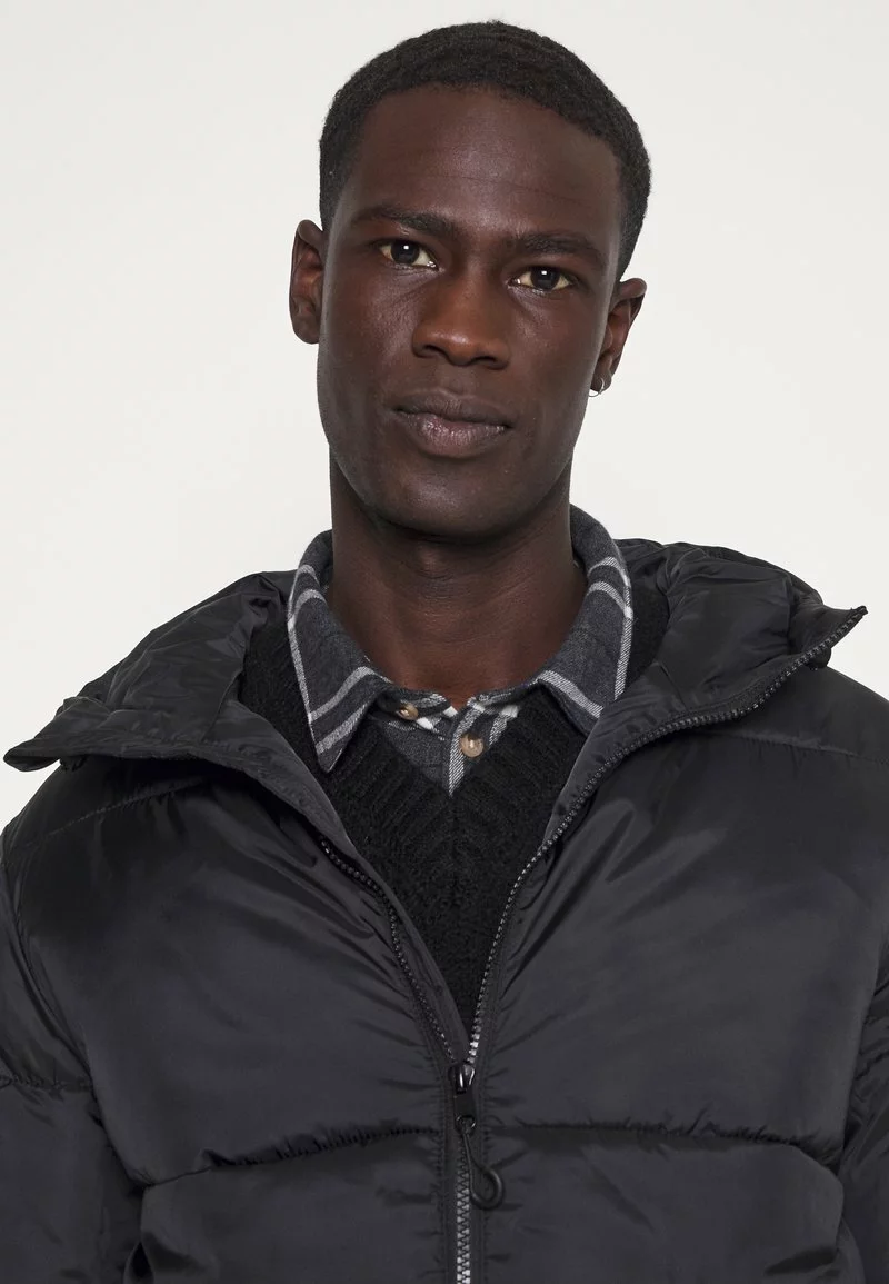 Pier One Uomo PUFFER - Giacca Invernale - Black - immagine 5