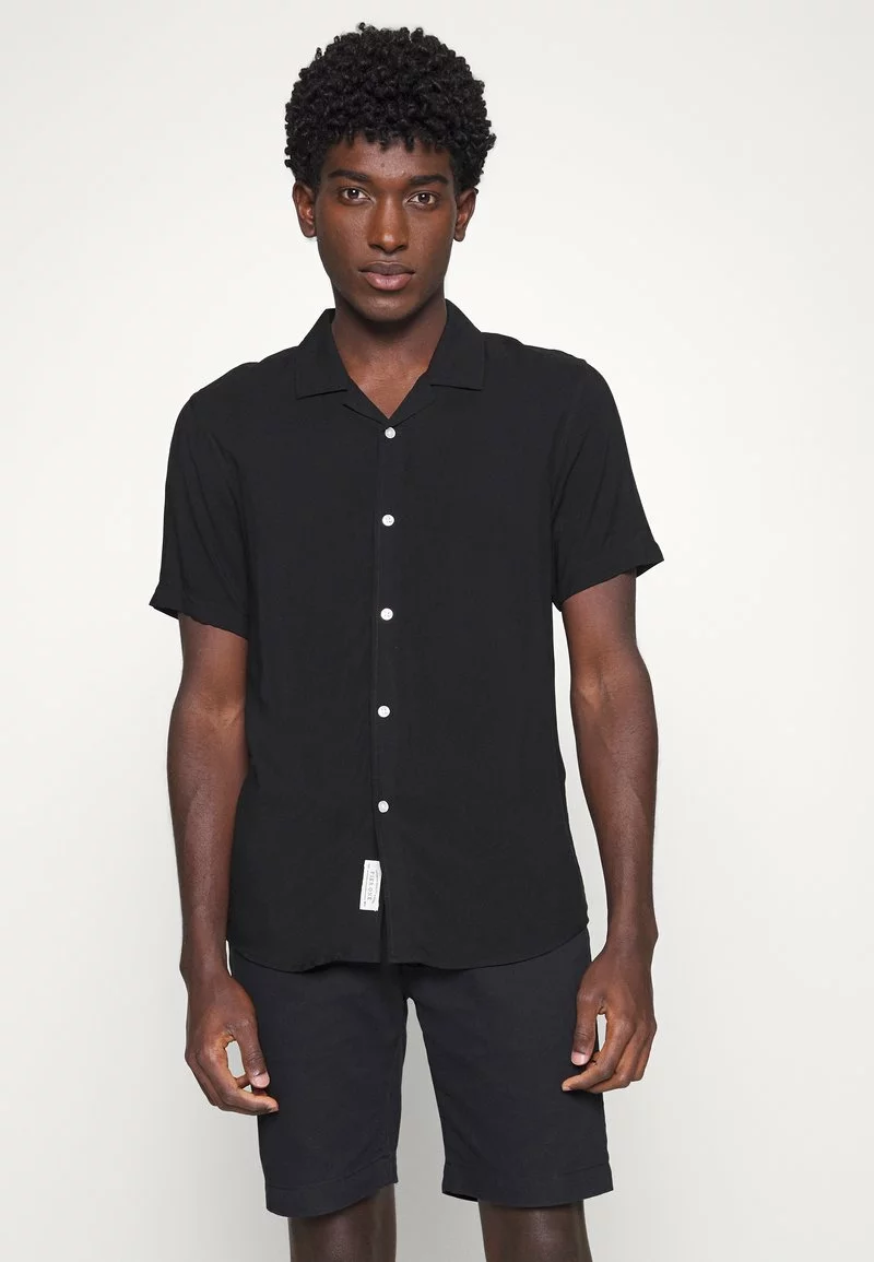 Pier One Uomo 2 PACK - Camicia - Black/white - immagine 6