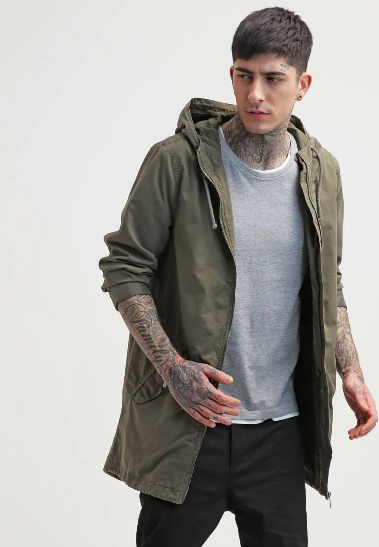 Pier One Uomo Parka - Khaki