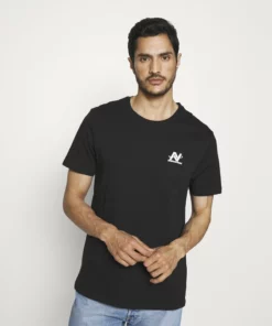 Pier One Uomo T-shirt Con Stampa - Black