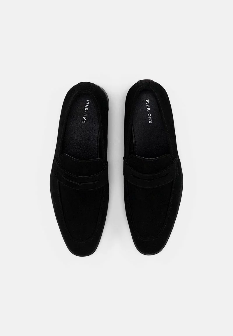 Pier One Uomo Scarpe Senza Lacci - Black - immagine 4