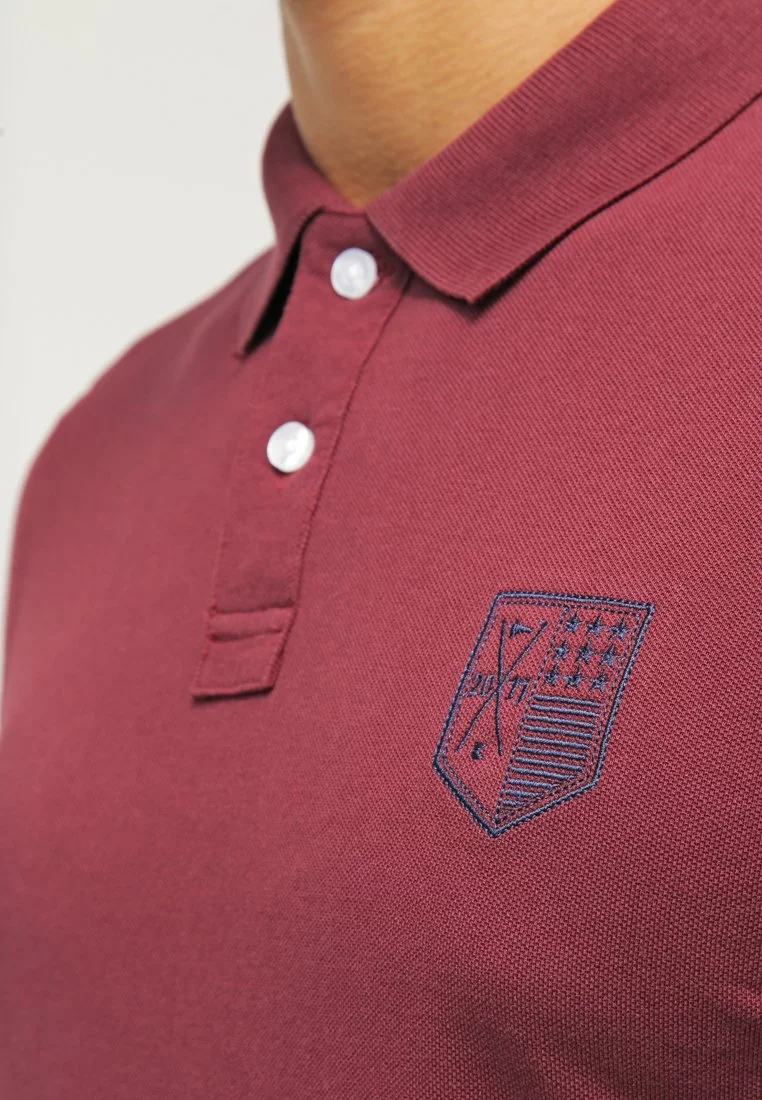 Pier One Uomo Polo - Bordeaux - immagine 4