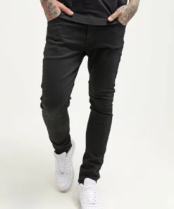 Pier One Uomo Jeans Slim Fit - Black Denim
