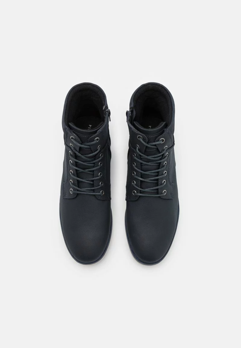 Pier One Uomo Stivaletti Stringati - Dark Blue - immagine 4