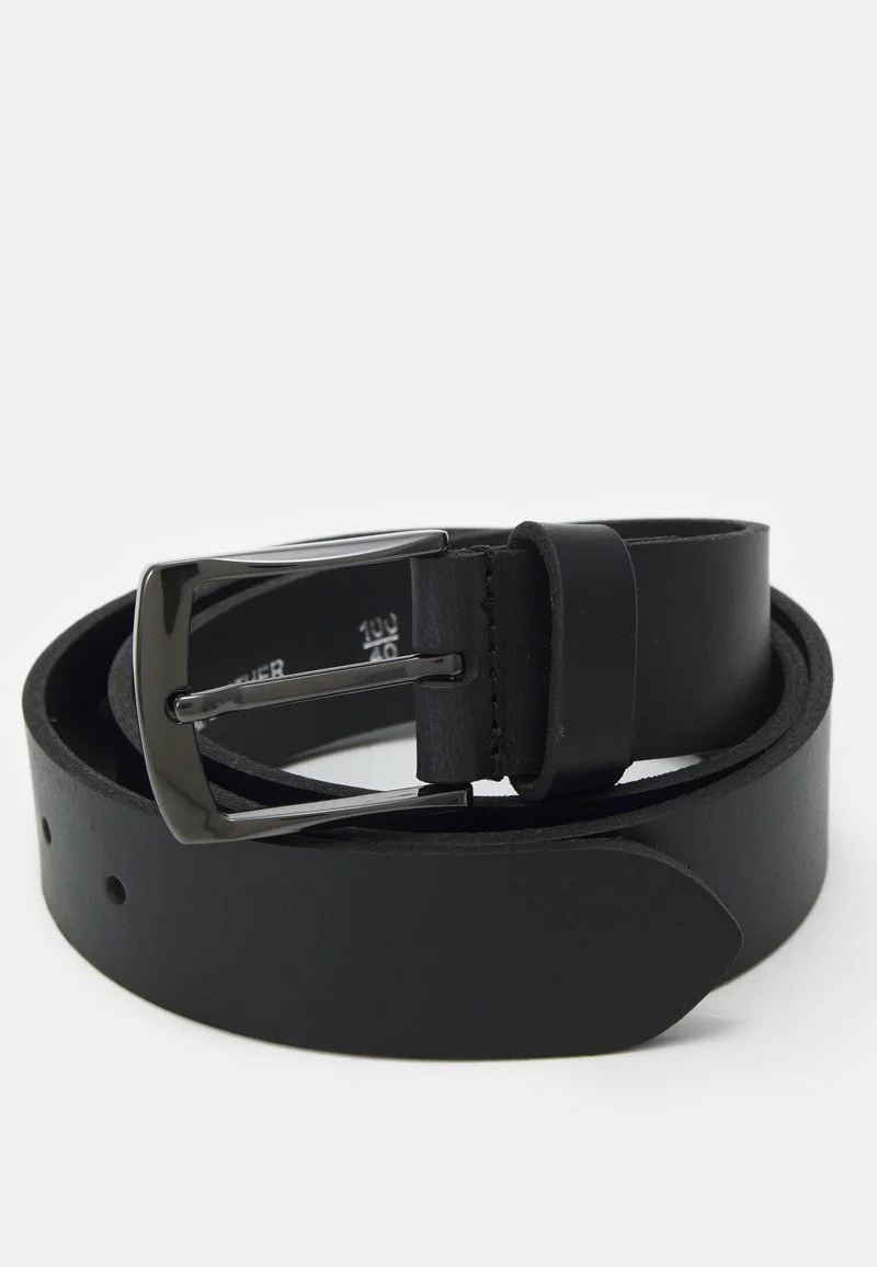 Pier One Uomo LEATHER - Cintura - Black - immagine 3