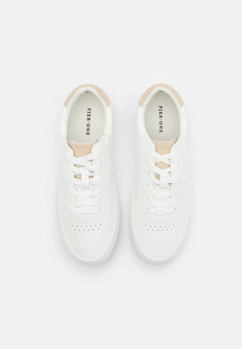 Pier One Uomo Sneakers Basse - White - immagine 4