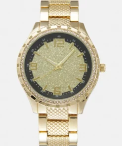 Pier One Unisex Orologio - Gold-coloured