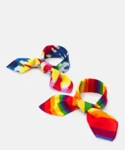 Pier One PRIDE BANDANAS UNISEX 2 PACK - Foulard - Multi-coloured