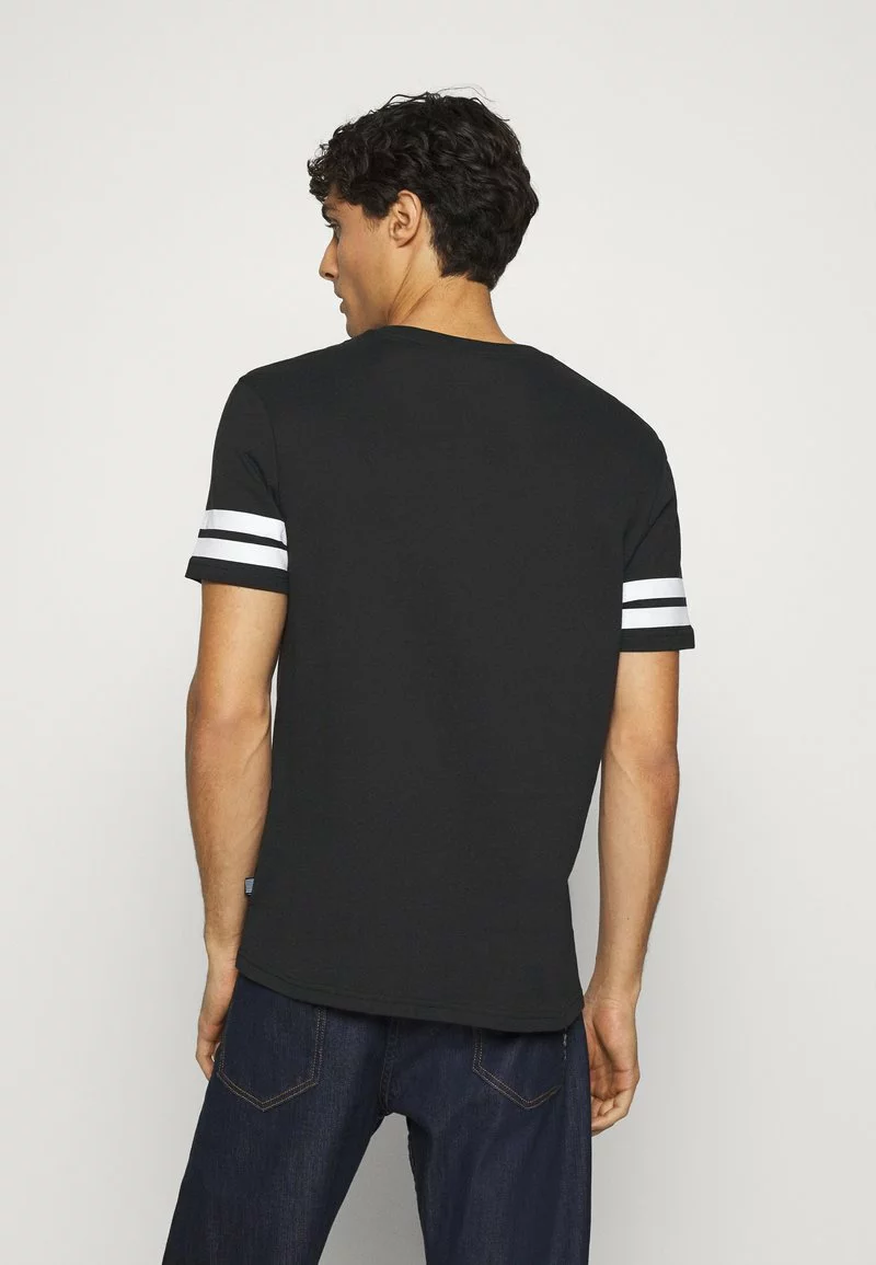 Pier One Uomo T-shirt Con Stampa - Black - immagine 3