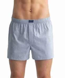 GANT Uomo 2ER PACK - OXFORD - Boxershorts - Blau