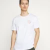 Pier One Uomo T-shirt Con Stampa - White