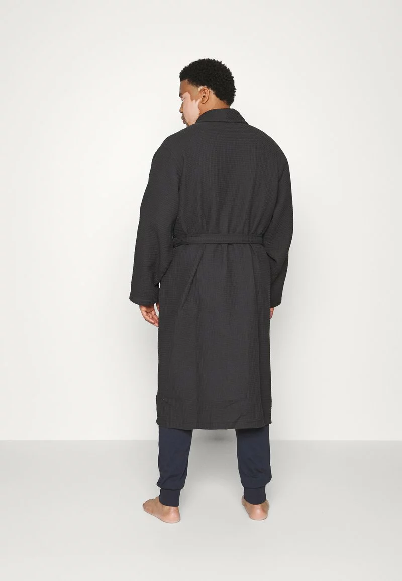 Pier One Uomo Accappatoio - Black - immagine 3