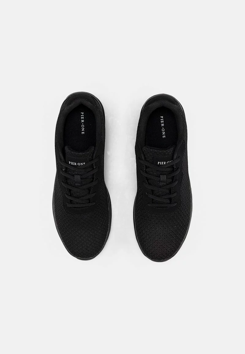 Pier One Unisex Sneakers Basse - Black - immagine 4