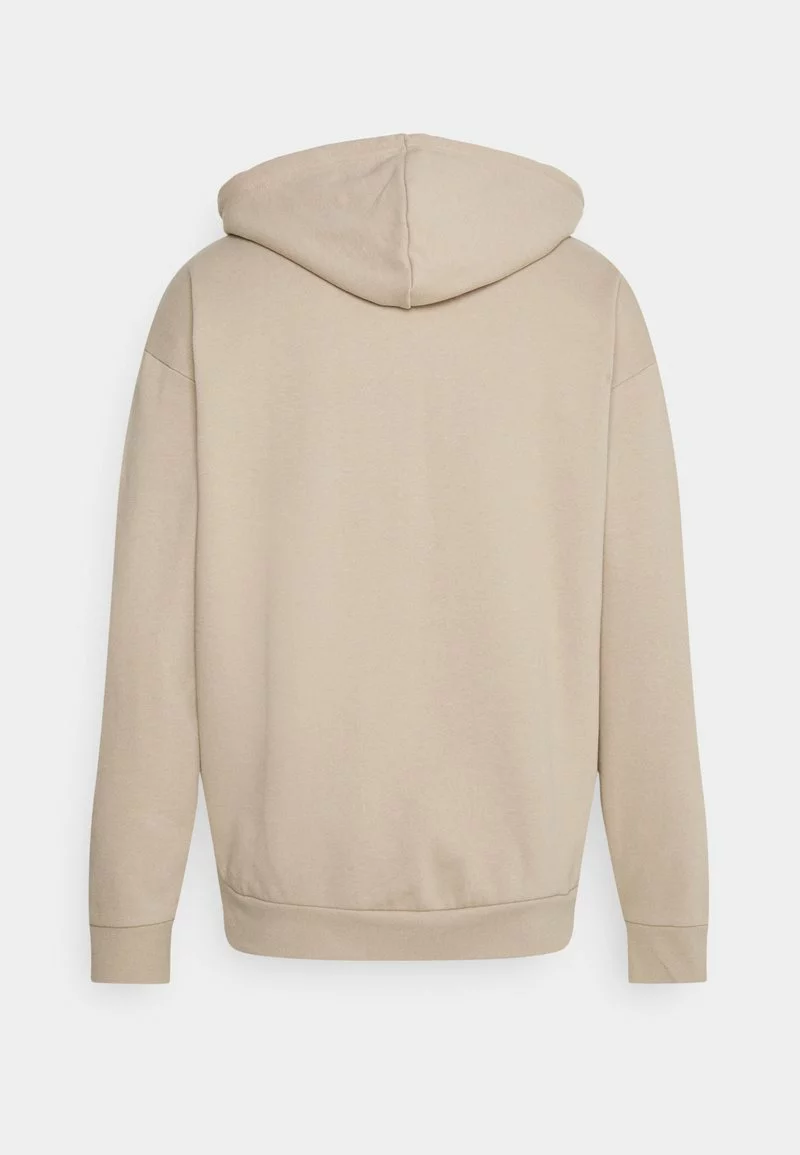 Pier One Uomo PLAIN SKATER HOODIE - Felpa - Beige - immagine 2