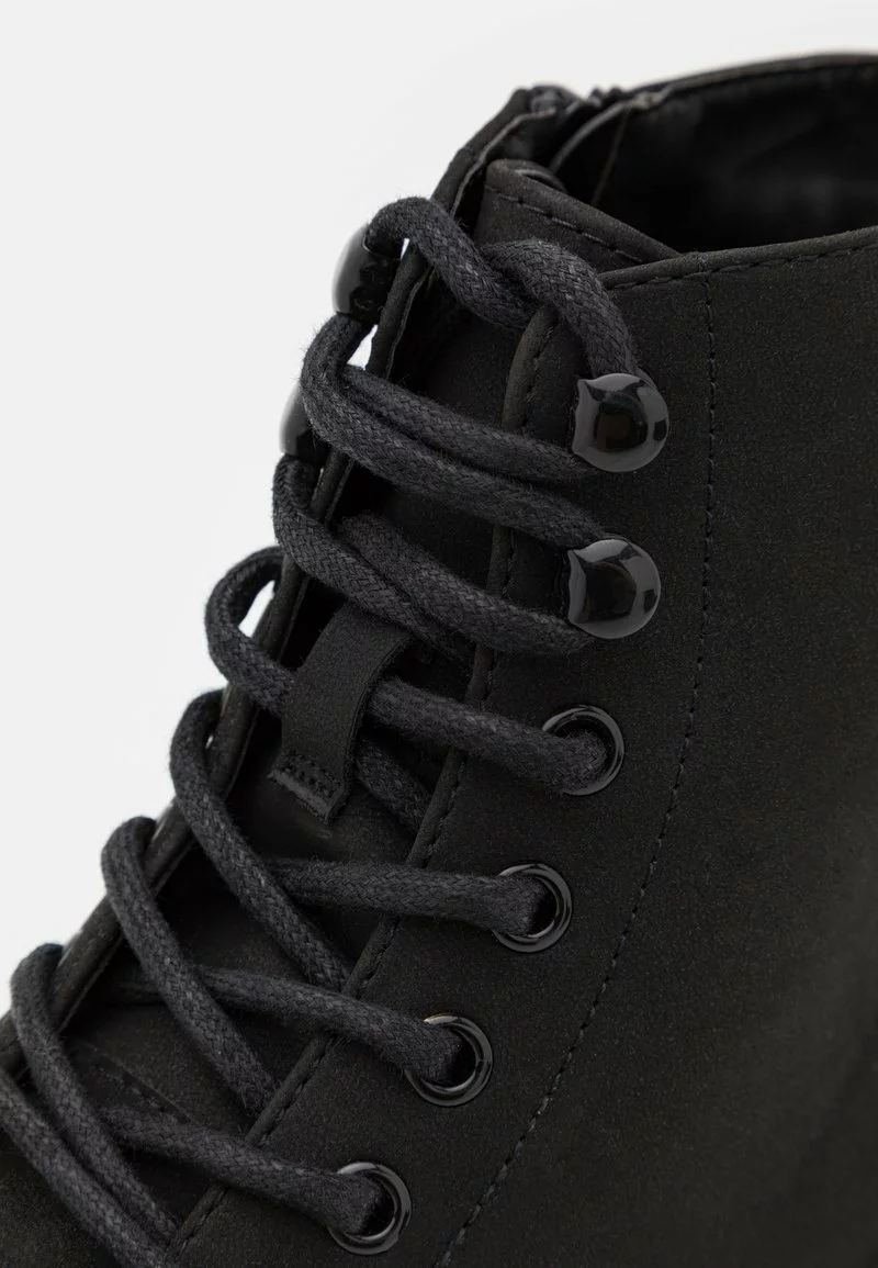 Pier One Uomo Stivaletti Stringati - Black - immagine 6