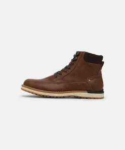 Pier One Uomo Stivaletti Stringati - Brown