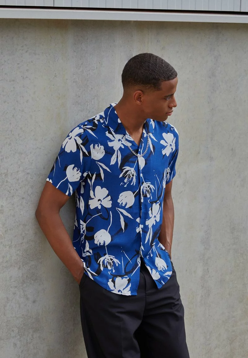 Pier One Uomo Camicia - Dark Blue - immagine 3