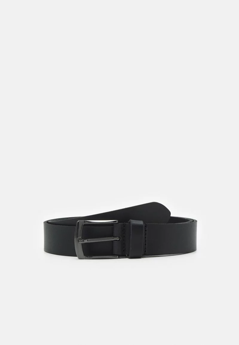 Pier One Uomo LEATHER - Cintura - Black