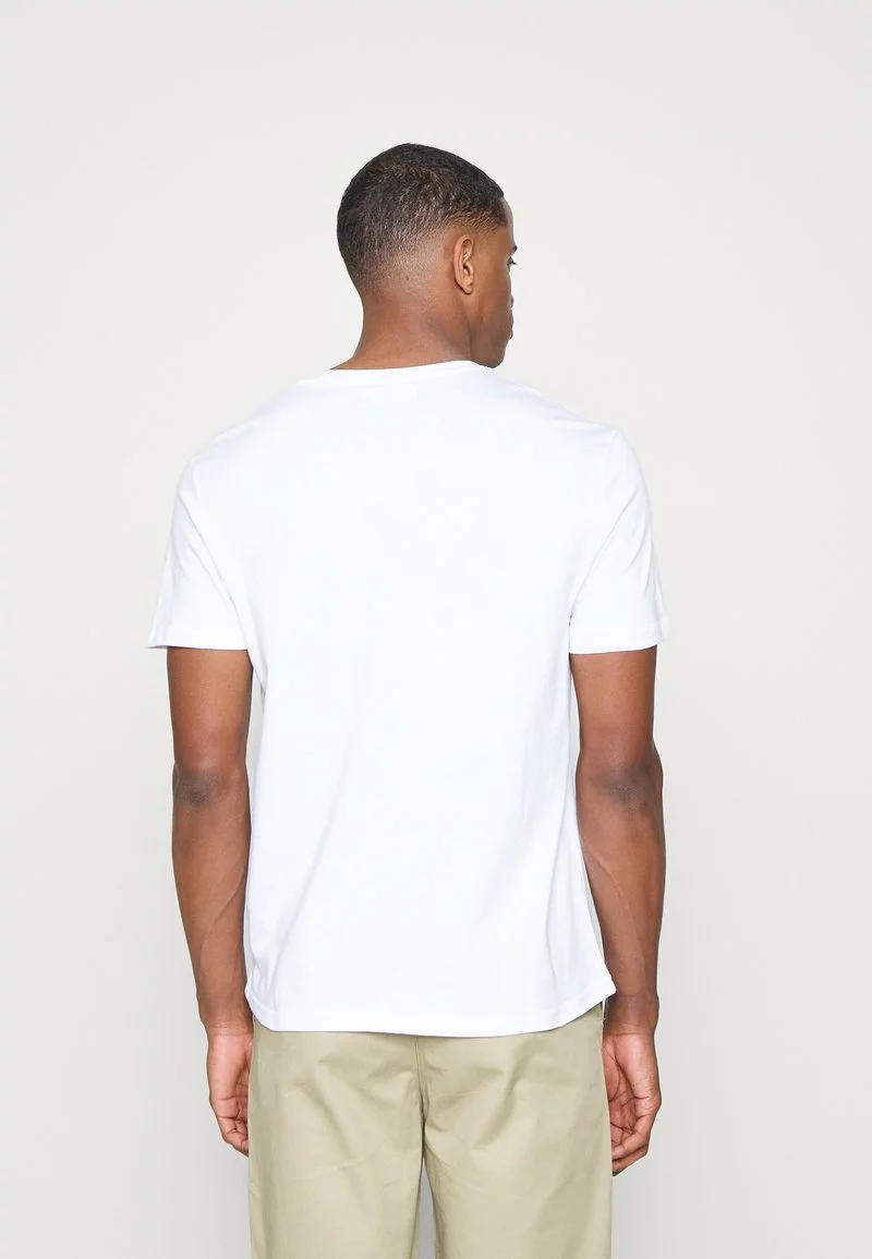 Pier One Uomo LEAF PRINT GRAPHIC T-SHIRT - T-shirt Con Stampa - White - immagine 5