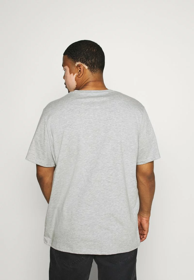 Pier One Uomo 5 PACK - T-shirt Basic - Khaki/grey/dark Blue - immagine 3