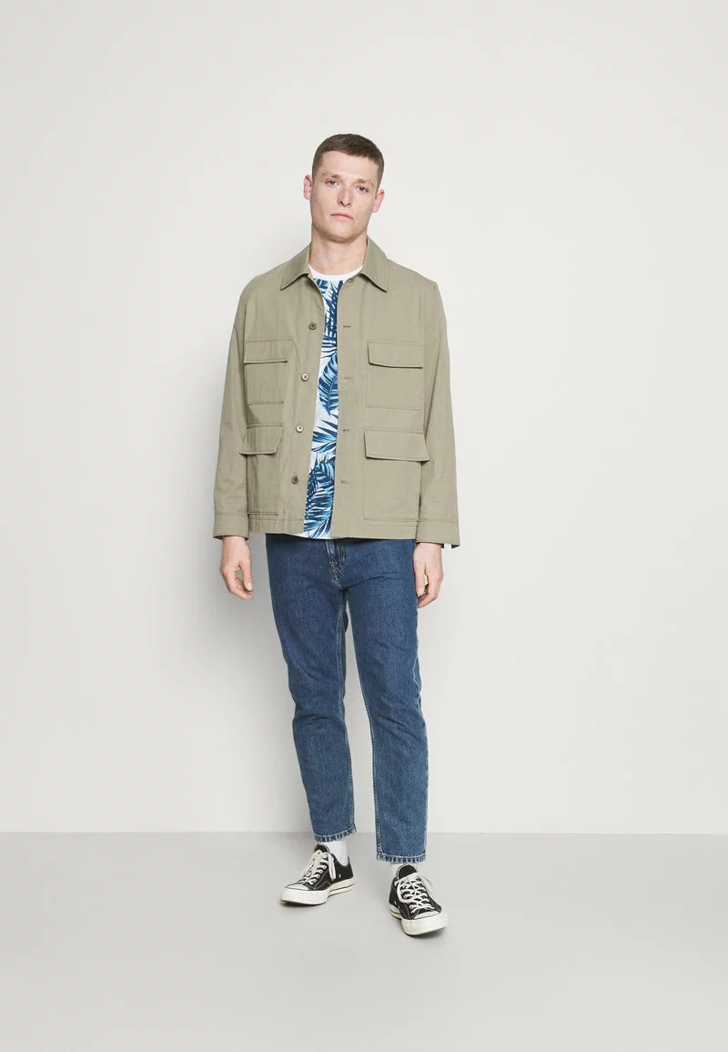 Pier One Uomo T-shirt Con Stampa - White - immagine 2