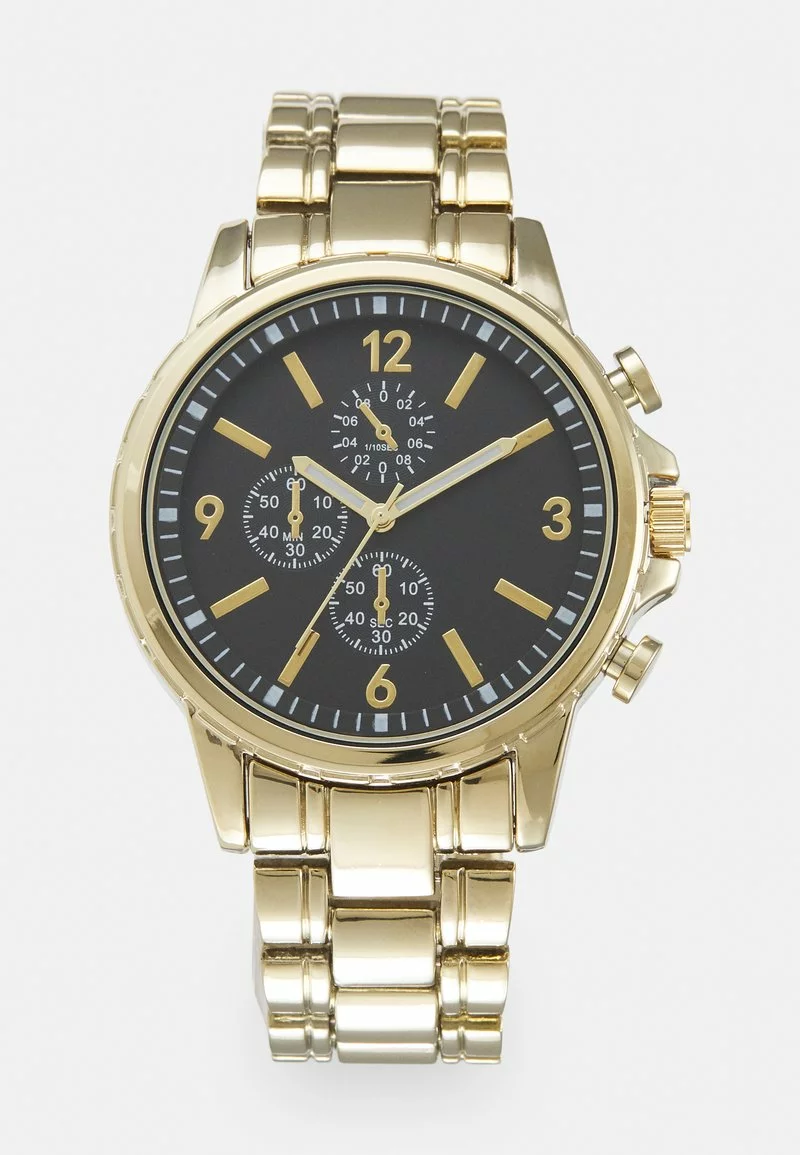Pier One UNISEX - Orologio - Gold-coloured/black