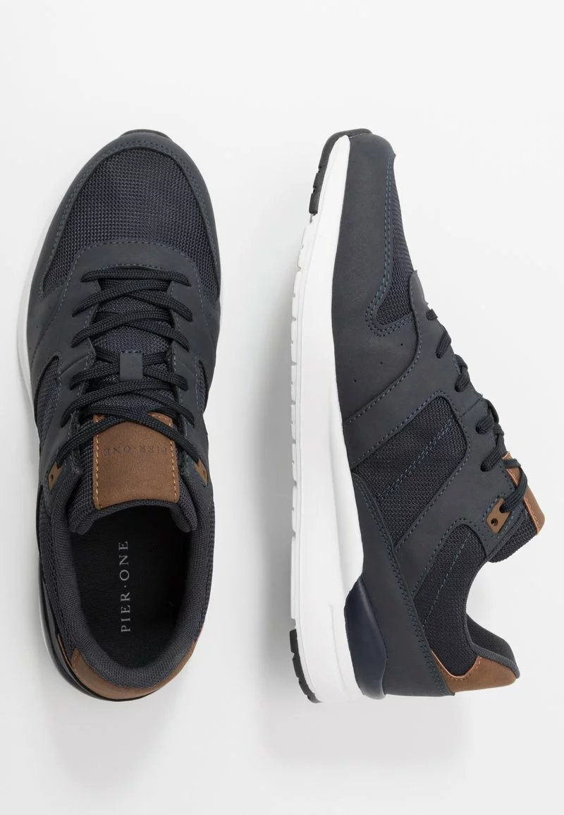 Pier One Uomo Sneakers Basse - Dark Blue - immagine 2