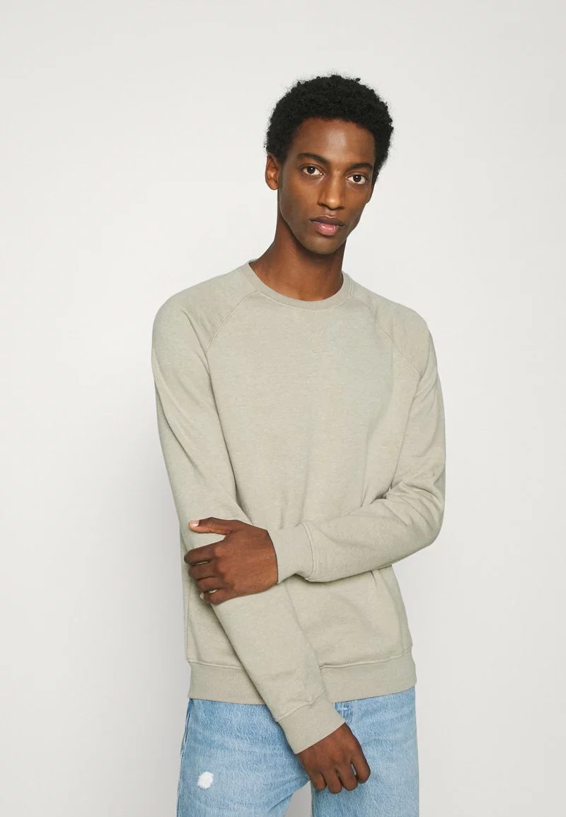 Pier One Uomo 2er Pack CREW NECK - Felpa - Tan/black - immagine 4