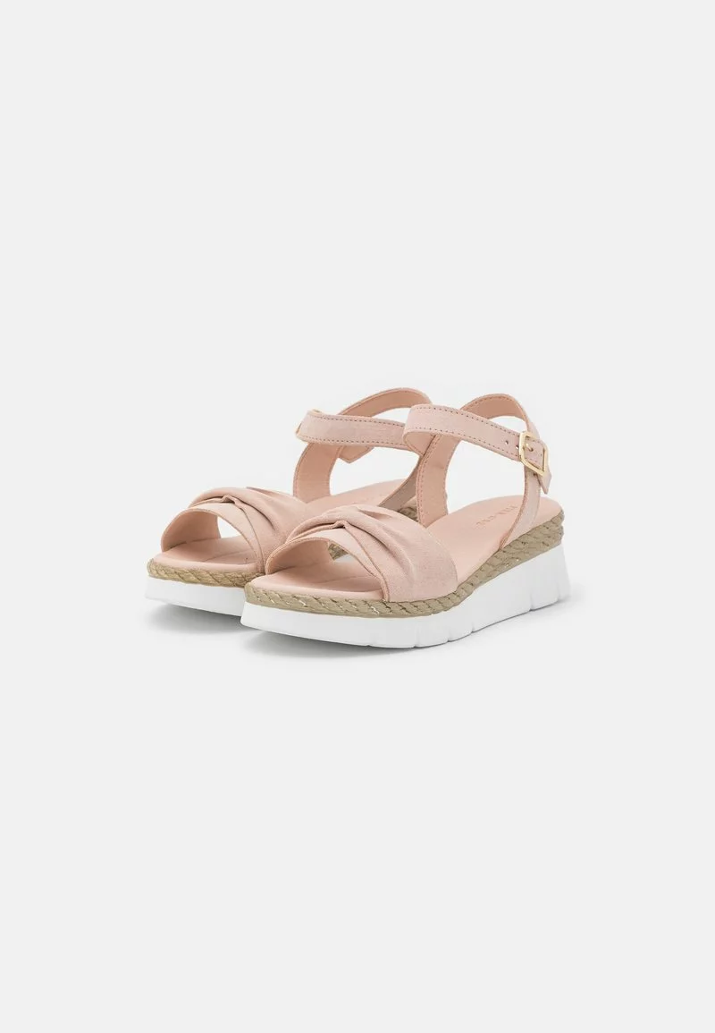 Pier One Donna LEATHER - Sandali Con Plateau - Light Pink - immagine 3