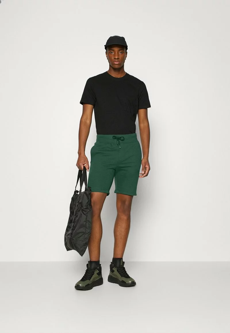 Pier One Uomo Pantaloni Sportivi - Dark Green - immagine 2