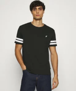 Pier One Uomo T-shirt Con Stampa - Black