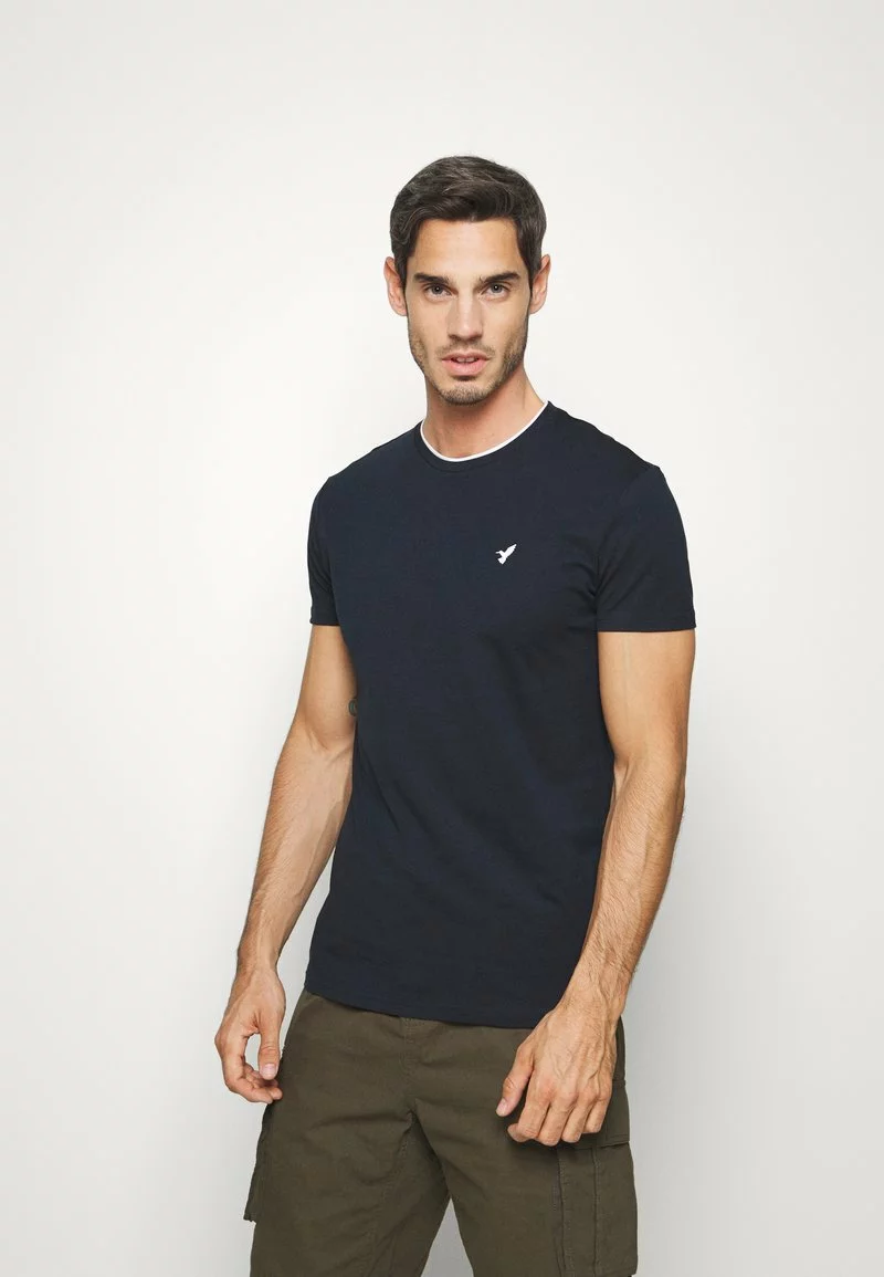 Pier One Uomo T-shirt Basic - Dark Blue