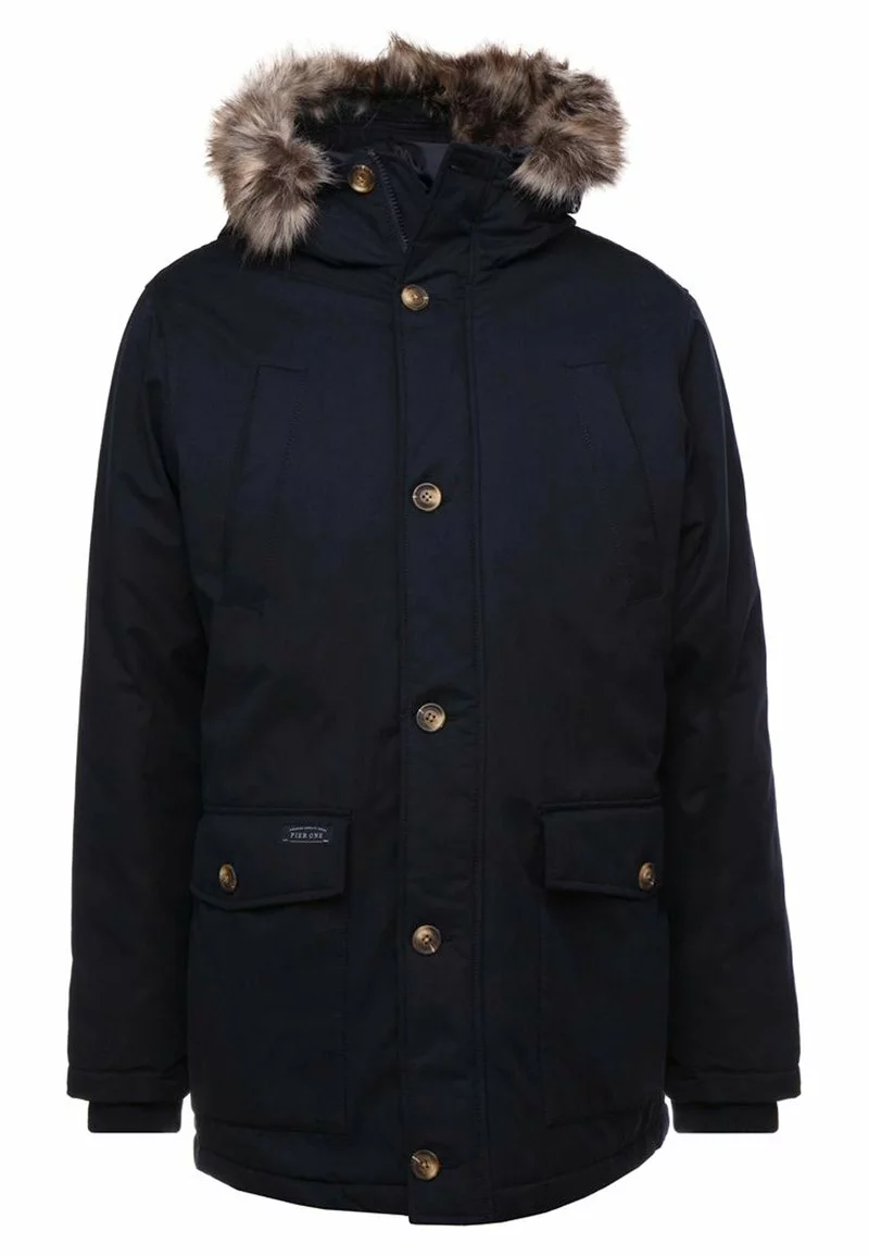 Pier One Uomo Giacca Invernale - Dark Blue - immagine 7