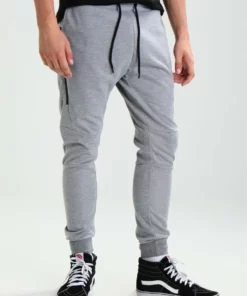 Pier One Uomo Pantaloni Sportivi - Light Grey